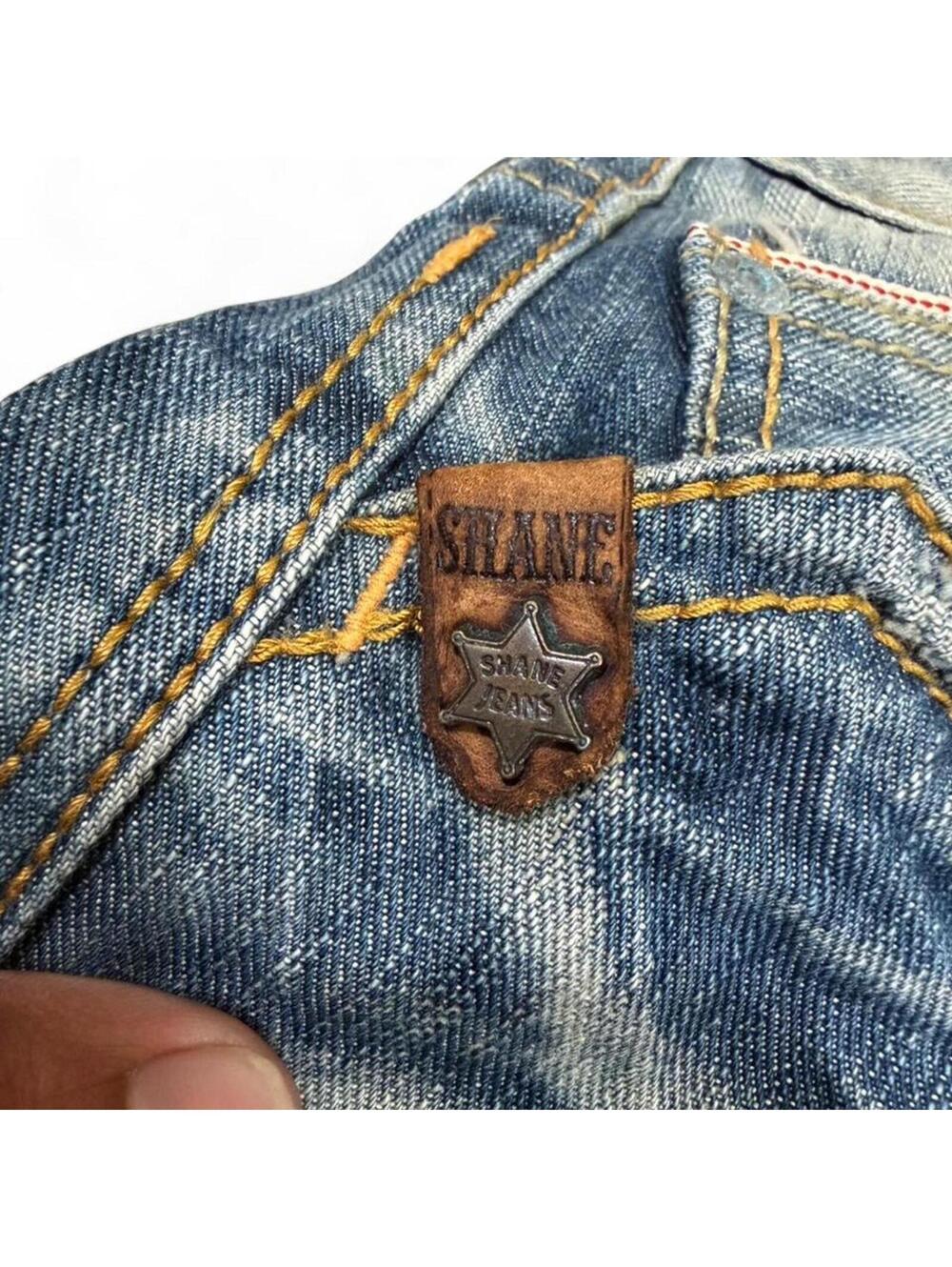 Vintane Shane jeans straight leg denim jeans - Picture 6 of 7